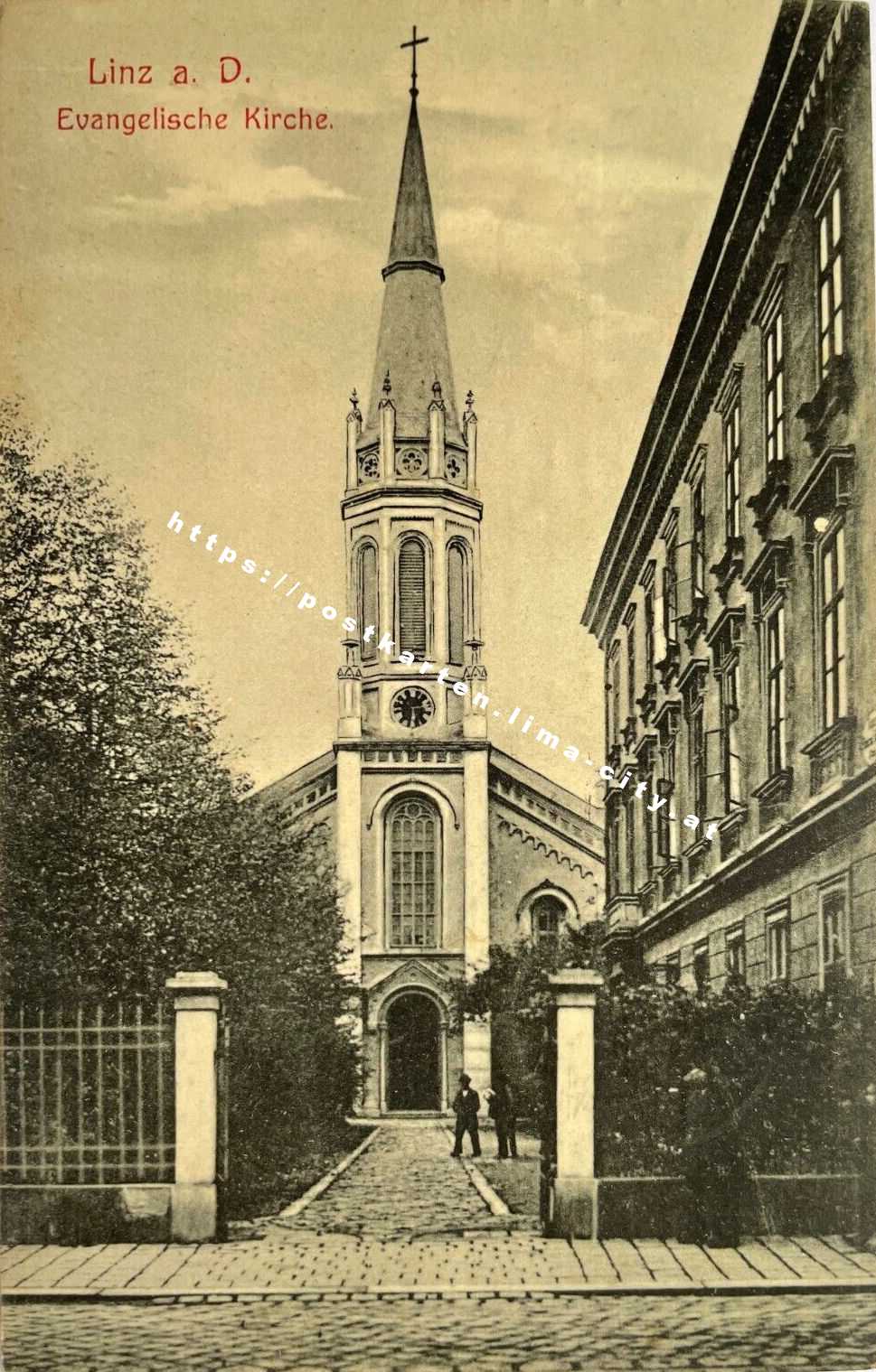 Linz Evangelische Kirche 1910